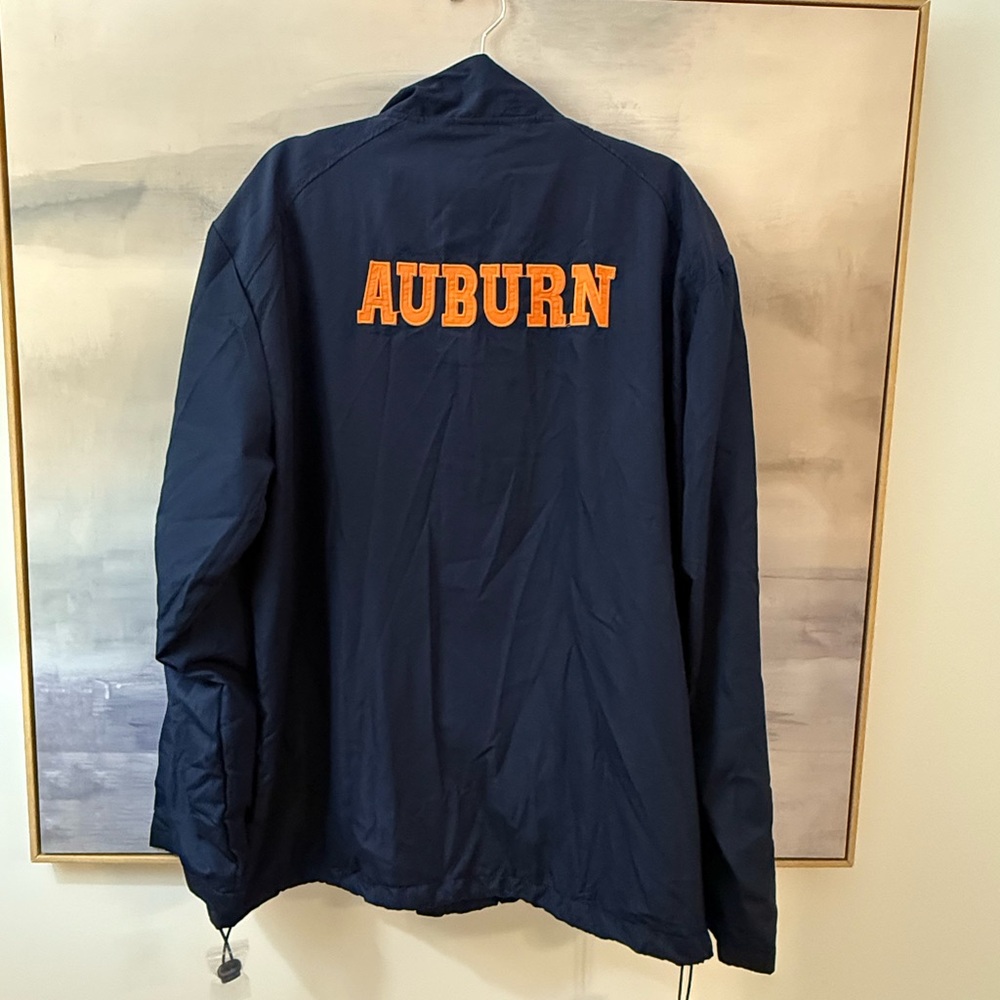🦅🐅 Auburn Men's Windbreaker Zip Up Jacket